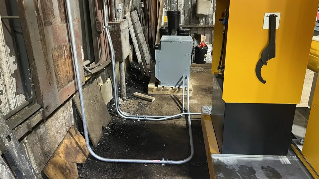 Basement conduit equipment