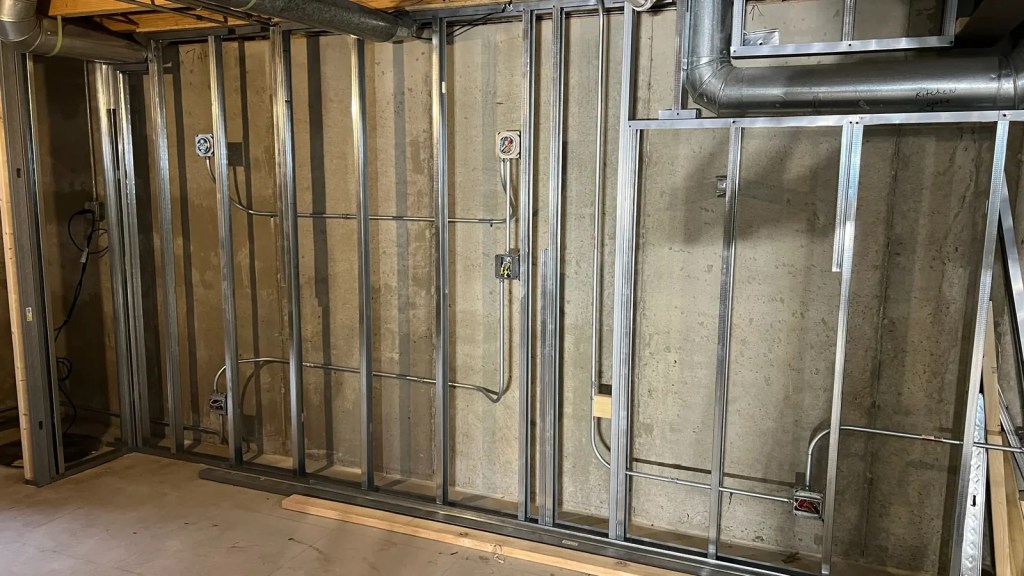 Commercial framing conduit ceiling