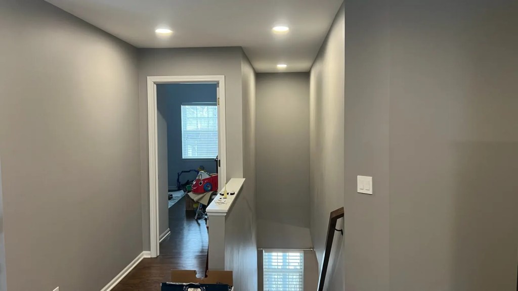 Hallway recessed lighting